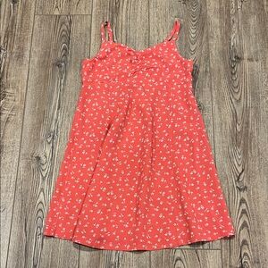 GAP Red/Coral Floral Kids/Girls Dress